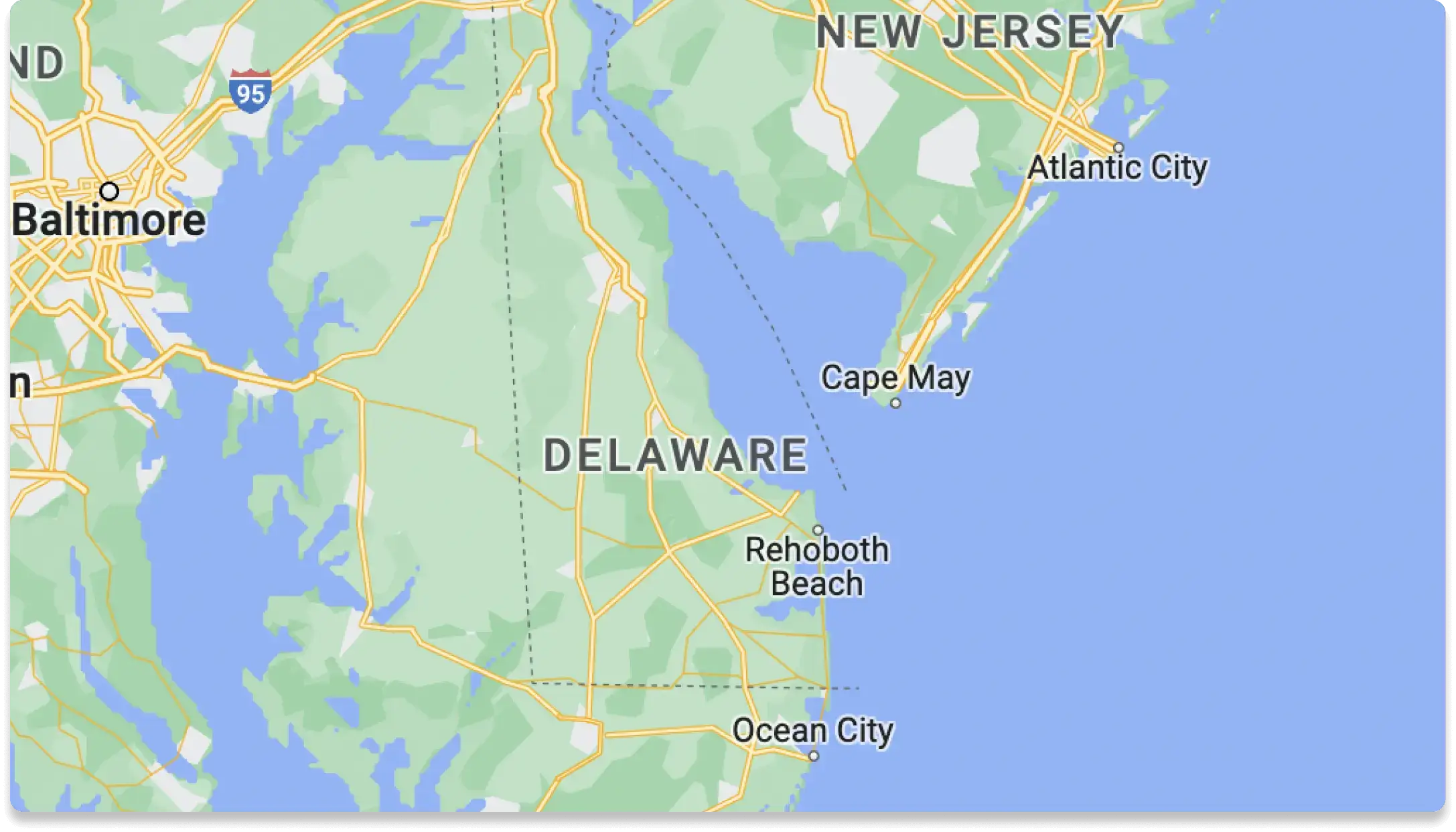 Delaware Map